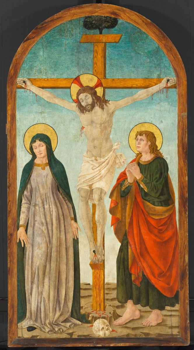 Cristo in croce con la Vergine e san Giovanni